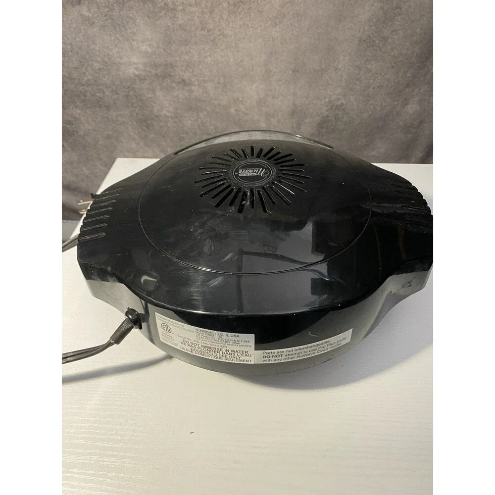 NuWave Pro Plus Infrared Oven Replacement Power Motor Head Only Black 20602